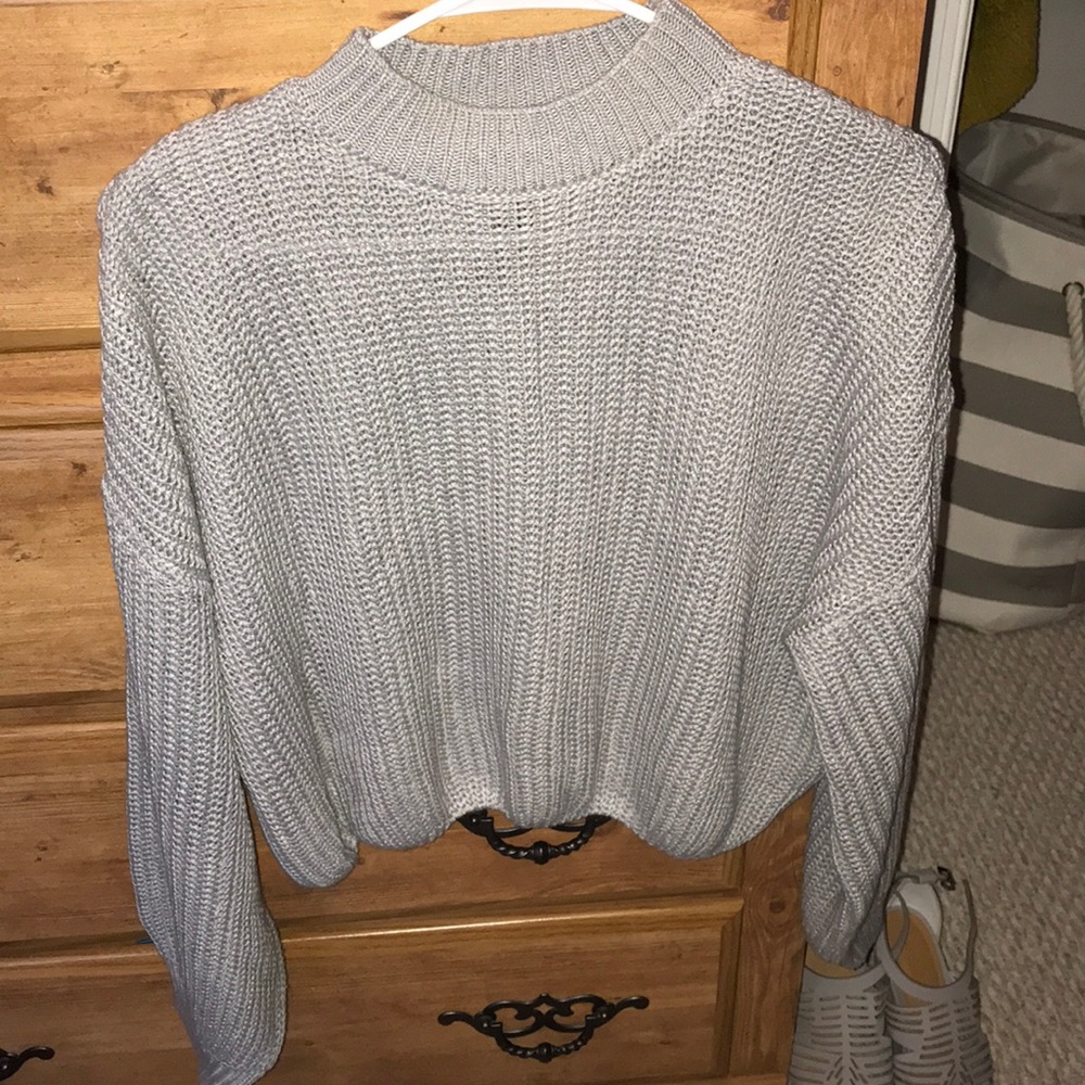 cropped sweater